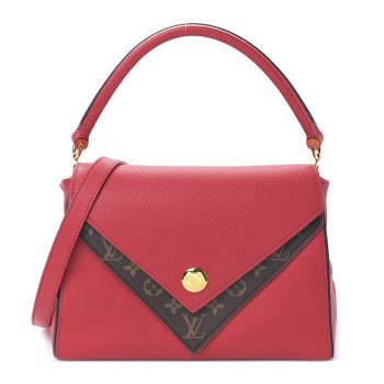 double v rubis louis vuitton|LOUIS VUITTON Grained Calfskin Monogram Double V Rubis .